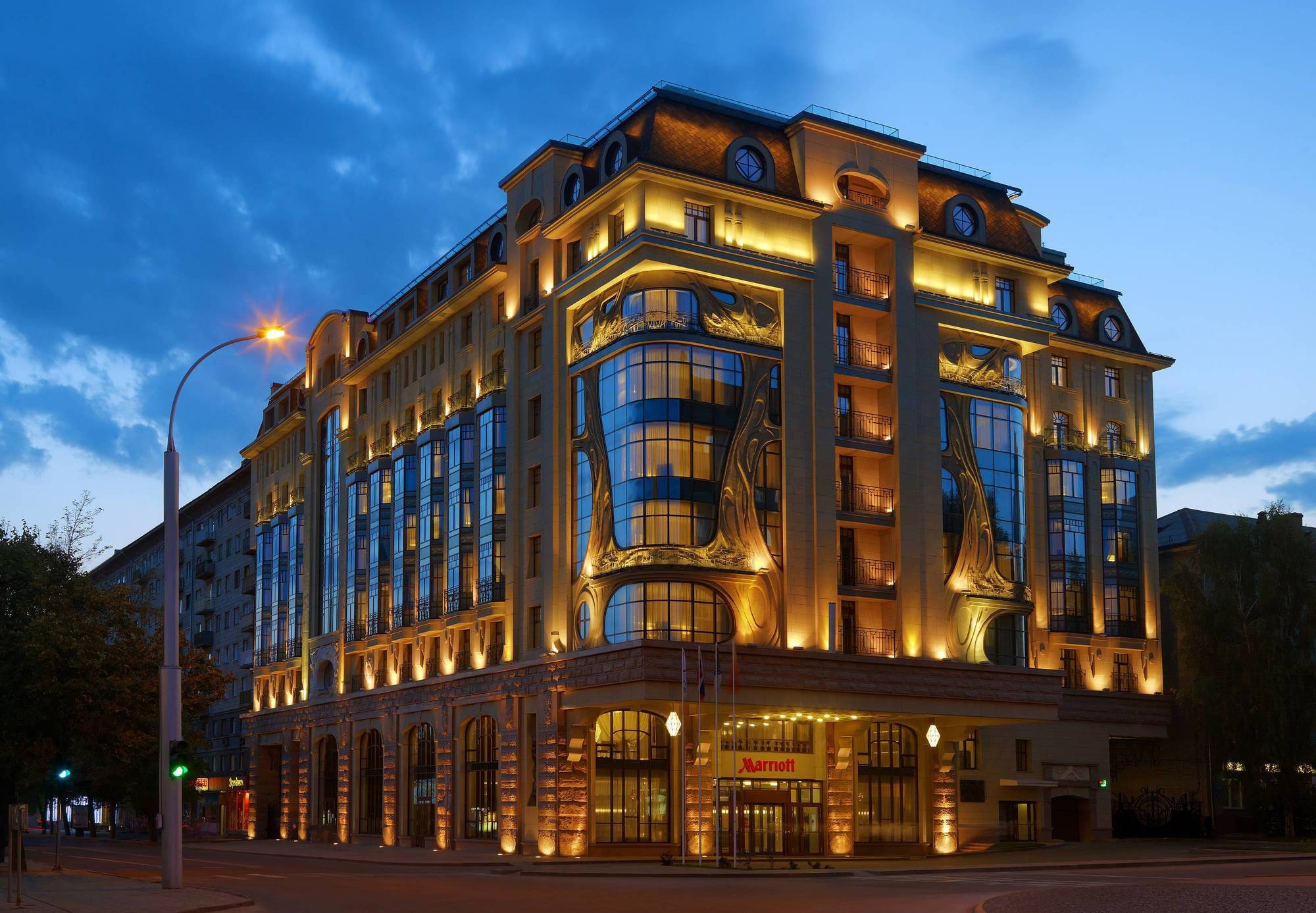 Novosibirsk Marriott Hotel Esterno foto